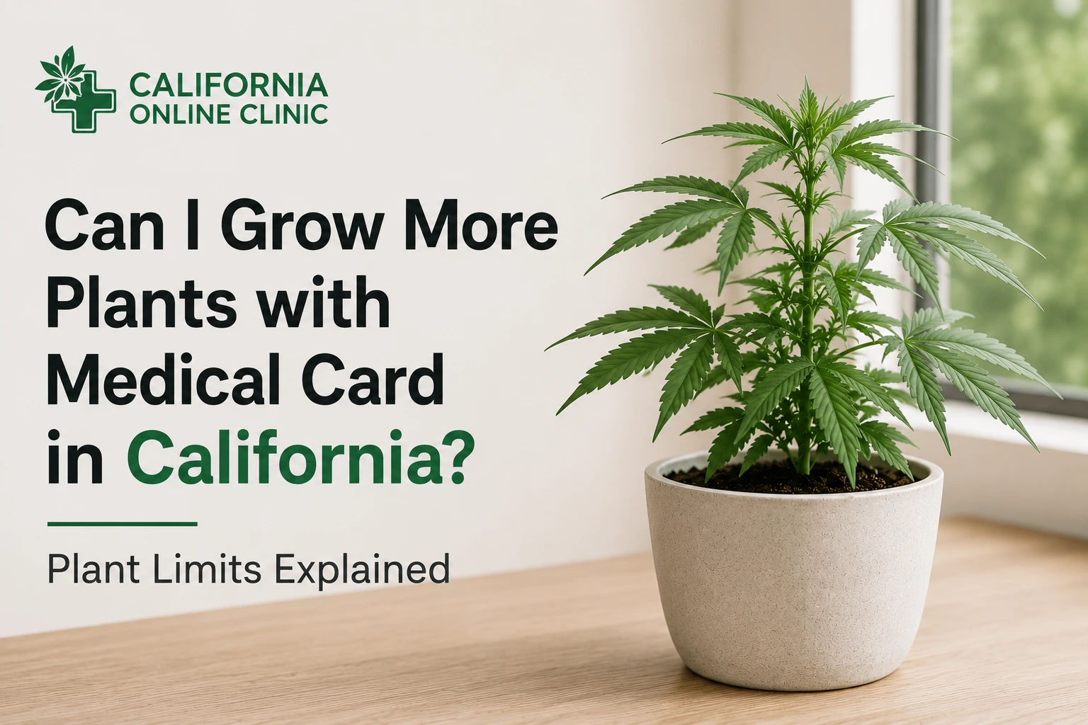 Can I Grow More Plants with Medical Card in California?